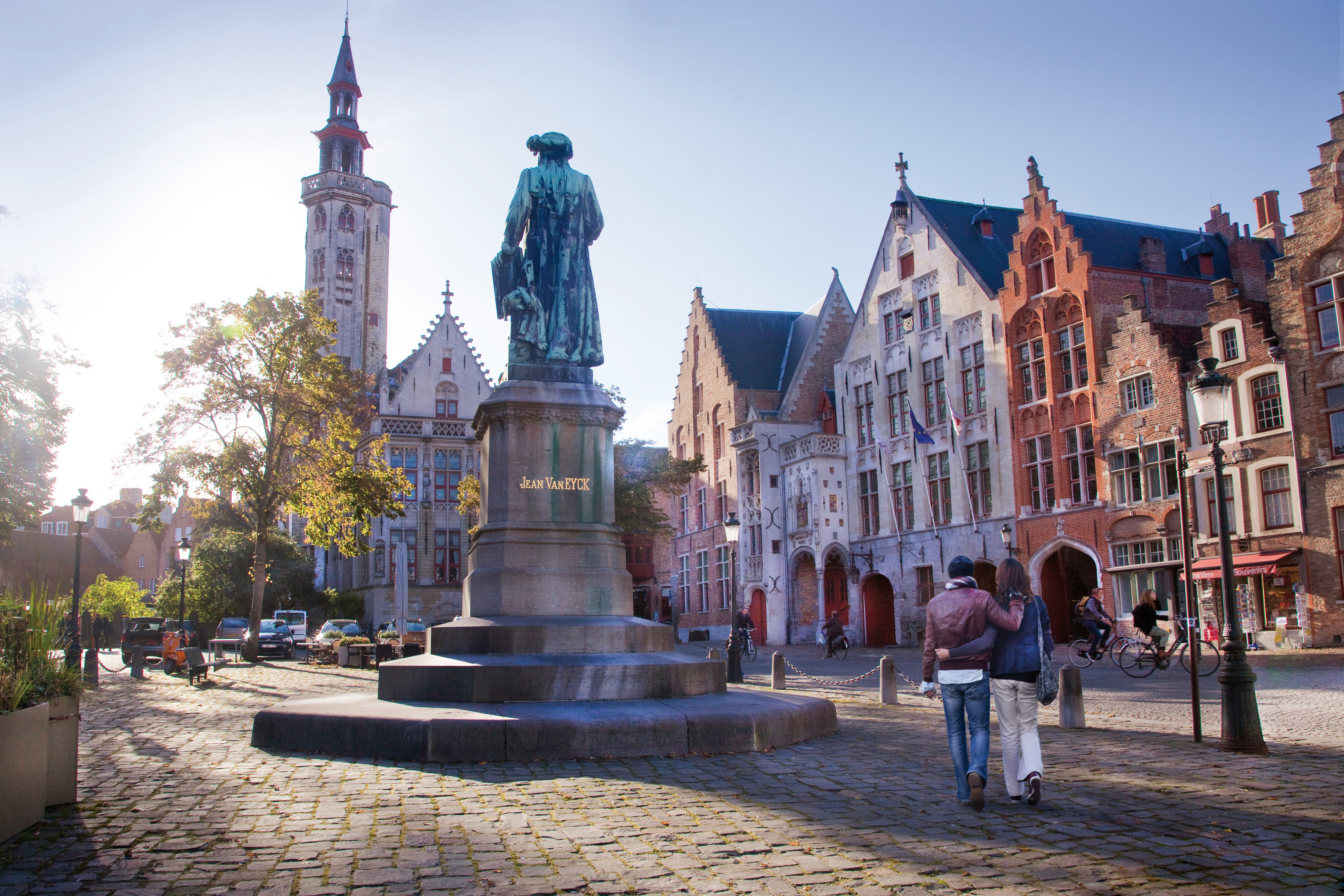 Jan van Eyck, plein Bruges 
