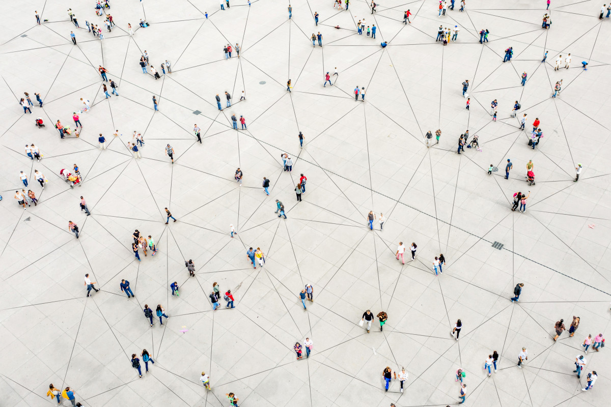 people in a network people in a network